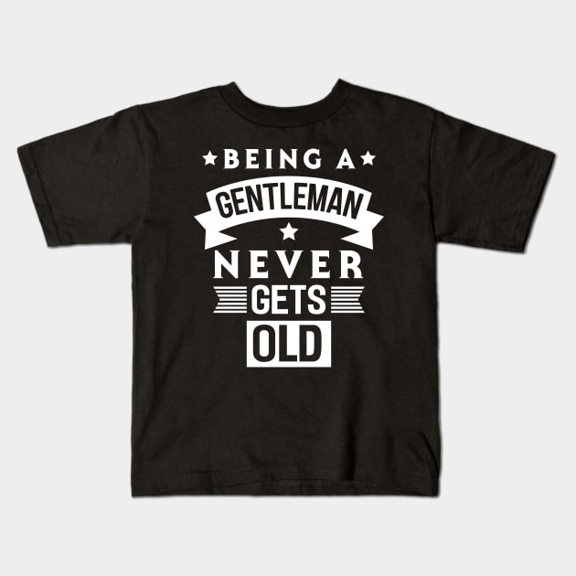 Gentleman Kids T-Shirt by Dojaja